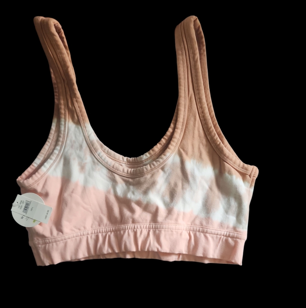 Offline By Aerie Tie Dye Sports Bra with Wide Straps.  Size Large NWT I'll - Picture 2 of 4